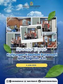 Kunjungan Silaturahmi Kapolsek Purwosari Baru ke Kalurahan Giripurwo
